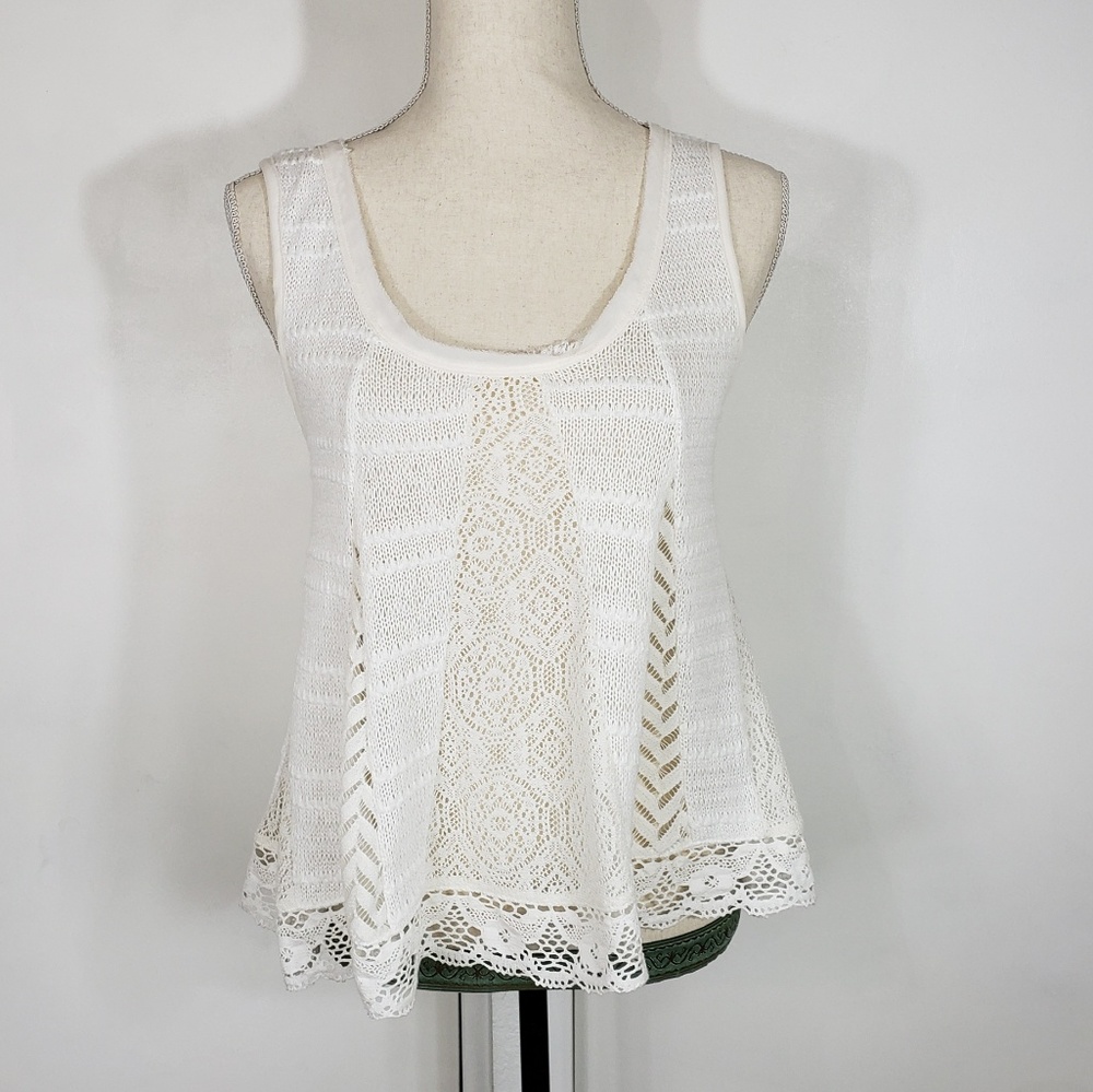 Meadow Rue Carrigan Lace Swing Tank